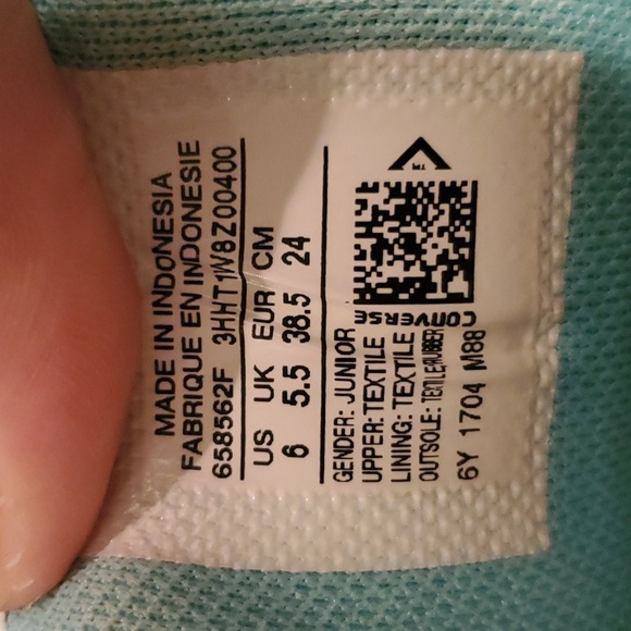 Converse Allstar  sneakers size 6 preowned (#14) - Picture 7 of 7